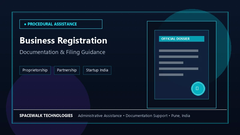 Business Registration Assistance - Spaceewalk Technologies