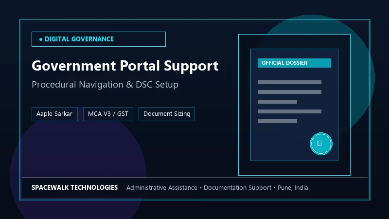 Startup India & Government Scheme Application - Spaceewalk Technologies